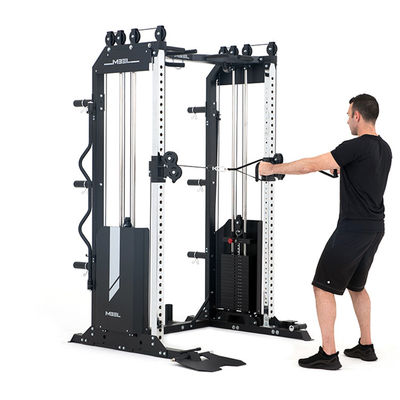 Red Home Smith Machine per allenamento completo e attrezzature per il bodybuilding