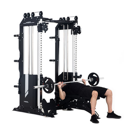 Red Home Smith Machine per allenamento completo e attrezzature per il bodybuilding