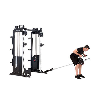 Red Home Smith Machine per allenamento completo e attrezzature per il bodybuilding