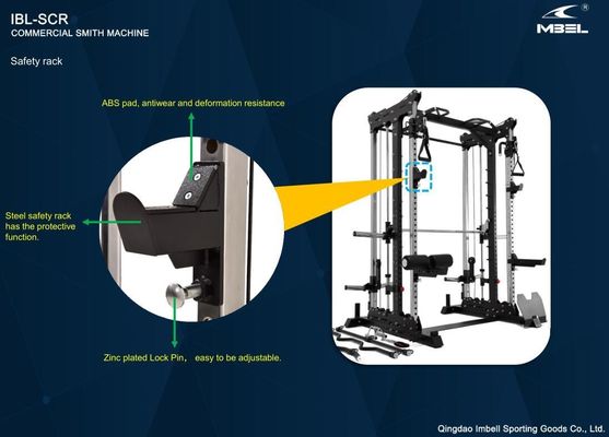 Home Multifunzionale allenatore con macchina di allenamento della forza e regolabile Squat Rack