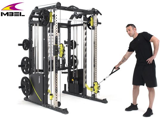 Allenamento completo Smith Machine per uomini N.W. 302.4 KGS Gimnastica multifunzionale a casa