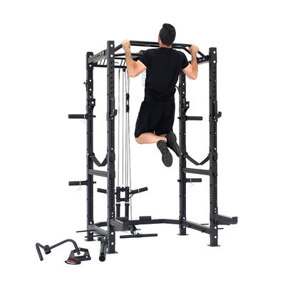 Eco-friendly e pieghevole Multi Functional Trainer Power Rack Squat Rack Smith Machine per la casa