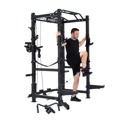 Eco-friendly e pieghevole Multi Functional Trainer Power Rack Squat Rack Smith Machine per la casa