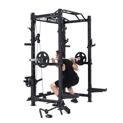 Eco-friendly e pieghevole Multi Functional Trainer Power Rack Squat Rack Smith Machine per la casa