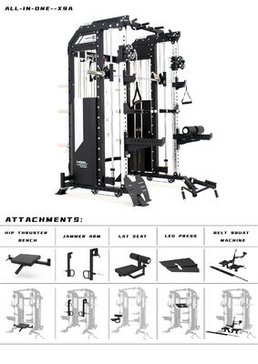 Costruzione del corpo allenatore funzionale macchina stazione multifunzionale palestra attrezzature di fitness
